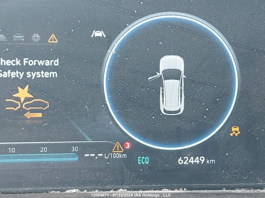 2022 Hyundai Tucson Luxury Hybrid Awd VIN: KM8JCCA15NU081609 Lot: 12054671