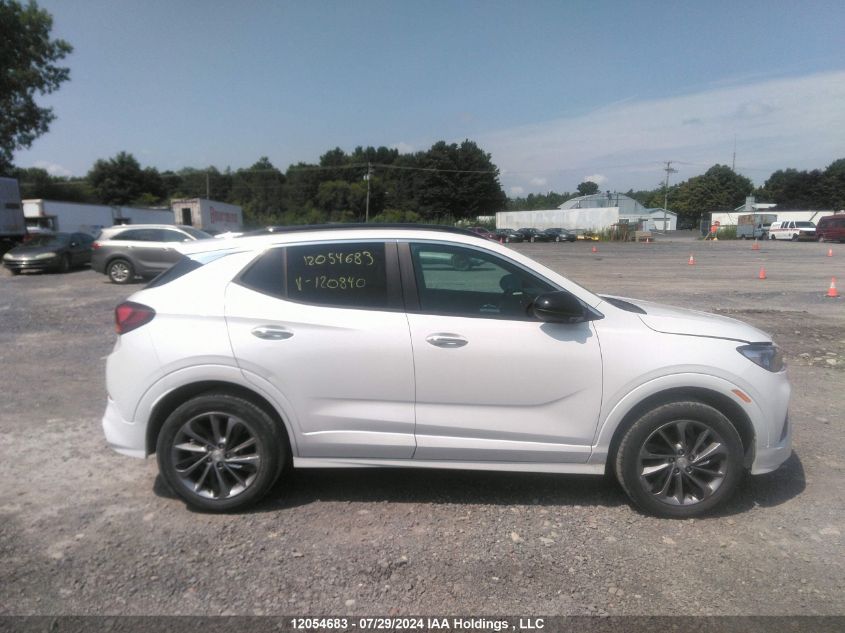 2020 Buick Encore Gx Preferred VIN: KL4MMCSL4LB120840 Lot: 12054683