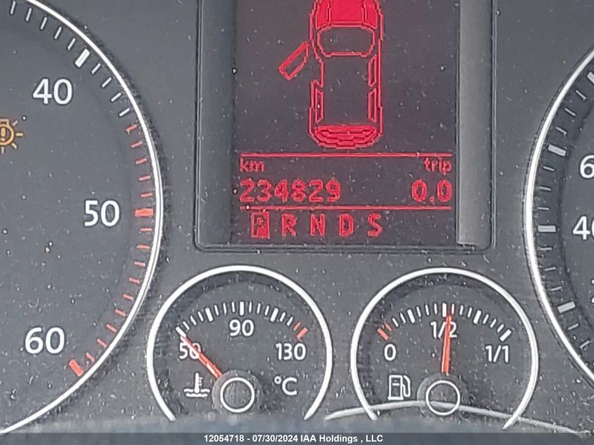 2009 Volkswagen Jetta 2.0L Tdi VIN: 3VWTL71K69M320816 Lot: 12054718