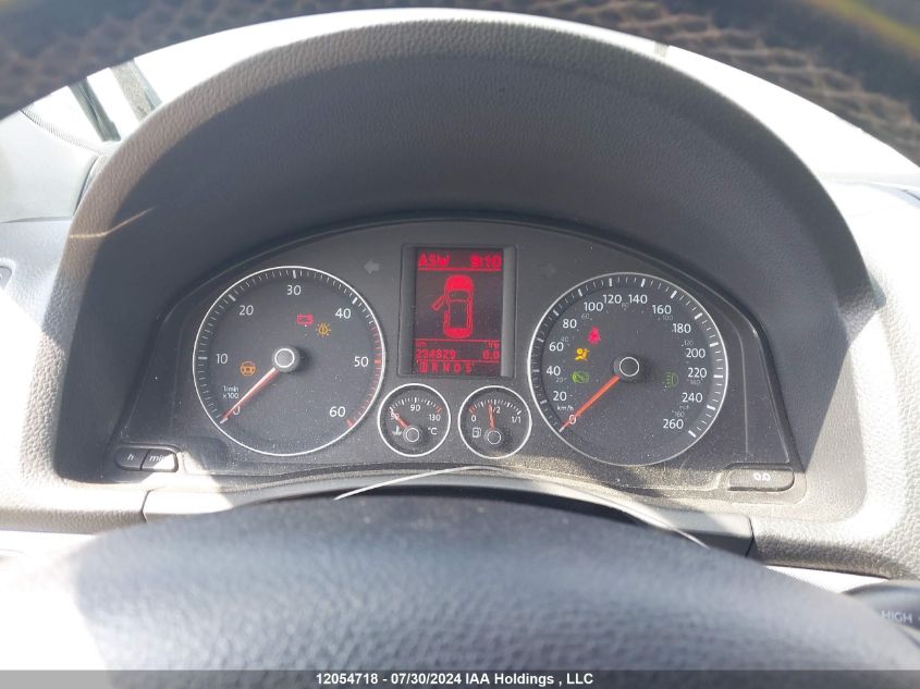 2009 Volkswagen Jetta 2.0L Tdi VIN: 3VWTL71K69M320816 Lot: 12054718