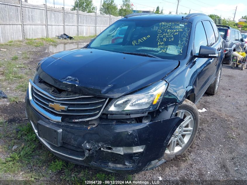 2015 Chevrolet Traverse Lt VIN: 1GNKVGKD1FJ268729 Lot: 12054720