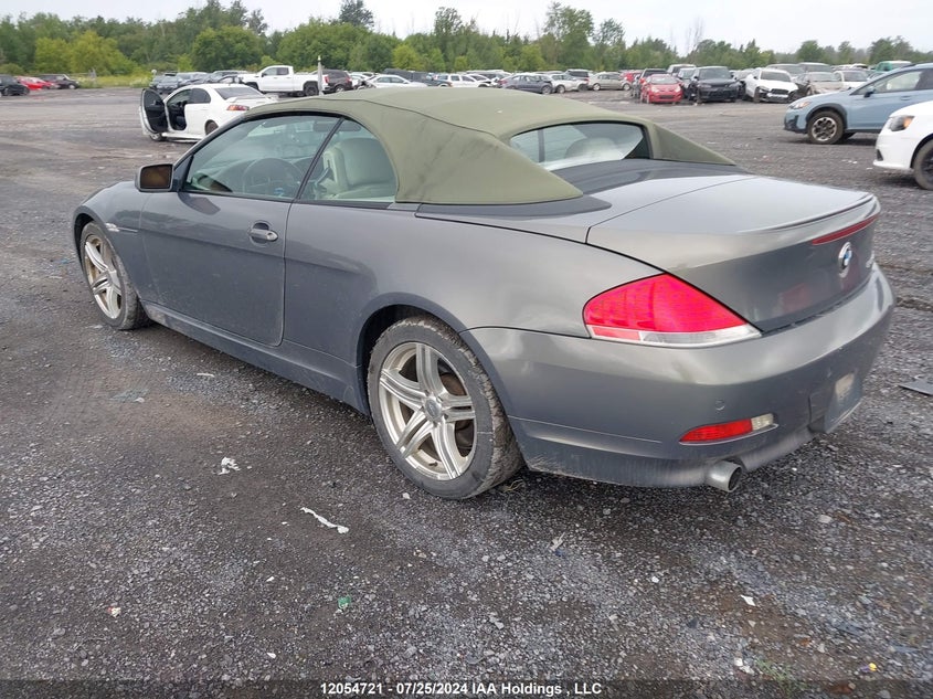 2004 BMW 6 Series VIN: WBAEK73424B320287 Lot: 12054721