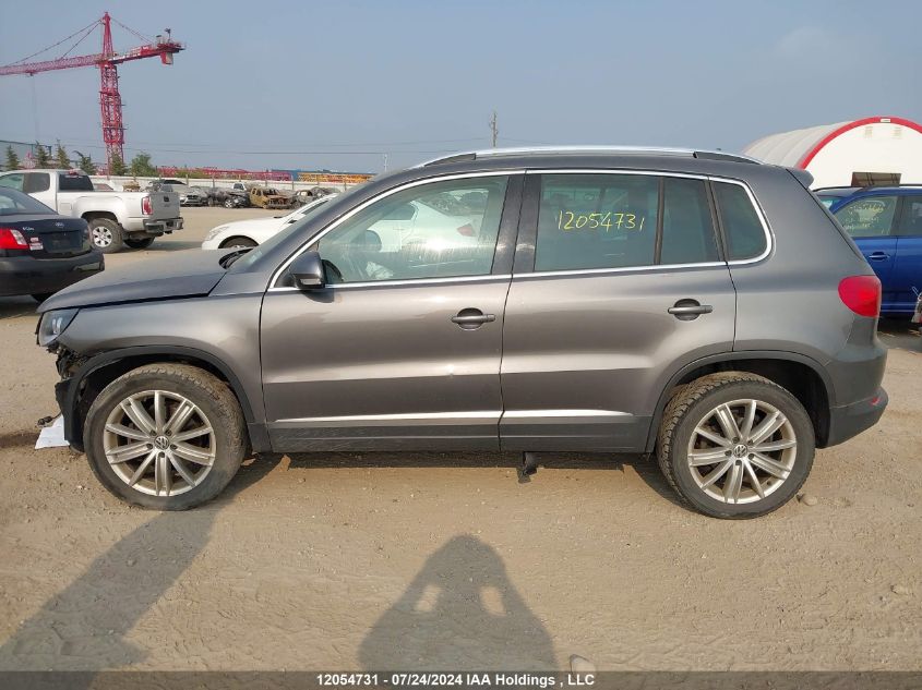 2012 Volkswagen Tiguan VIN: WVGBV7AX6CW004291 Lot: 12054731