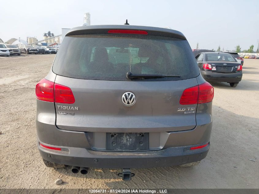 2012 Volkswagen Tiguan VIN: WVGBV7AX6CW004291 Lot: 12054731