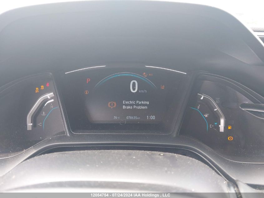 2019 Honda Civic Lx VIN: 2HGFC2F52KH004423 Lot: 12054754