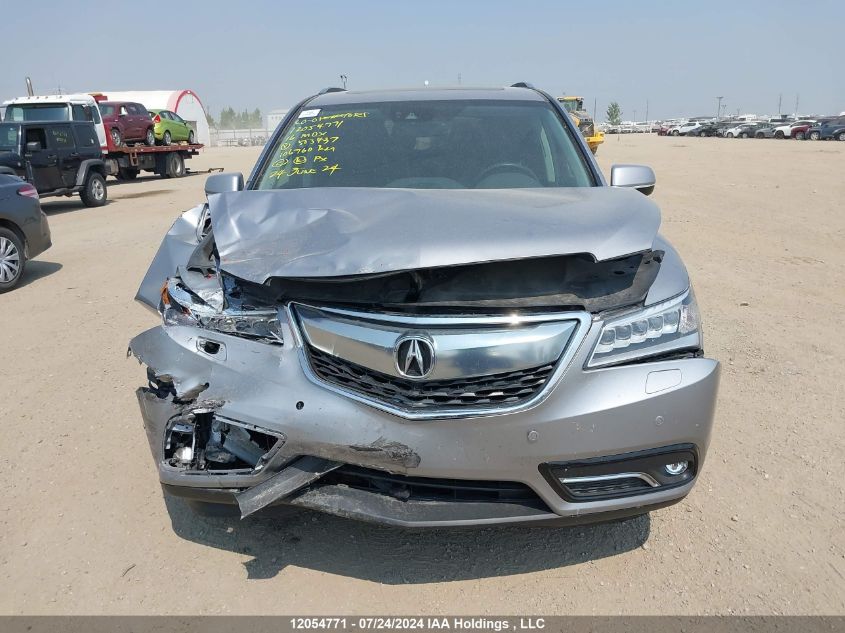 2016 Acura Mdx VIN: 5FRYD4H86GB503437 Lot: 12054771