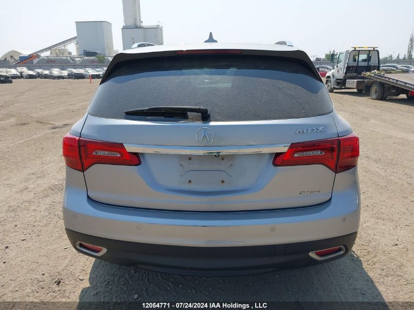 2016 Acura Mdx VIN: 5FRYD4H86GB503437 Lot: 12054771