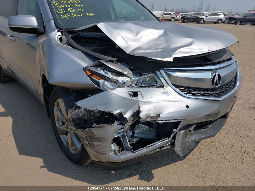 2016 Acura Mdx VIN: 5FRYD4H86GB503437 Lot: 12054771