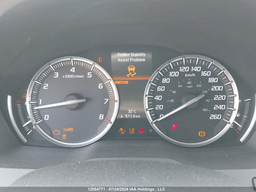 2016 Acura Mdx VIN: 5FRYD4H86GB503437 Lot: 12054771