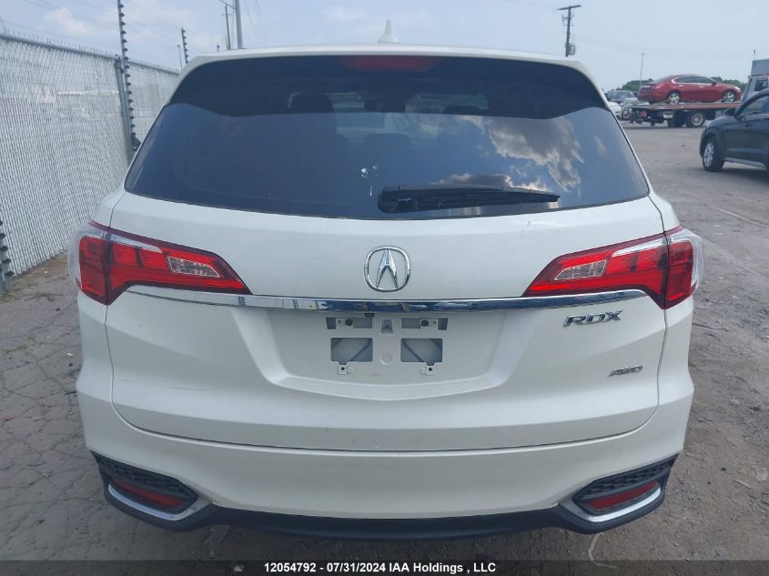 2016 Acura Rdx VIN: 5J8TB4H5XGL803312 Lot: 12054792