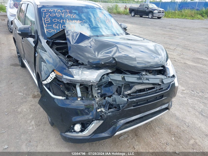 2018 Mitsubishi Outlander Phev VIN: JA4J24A58JZ611059 Lot: 12054796
