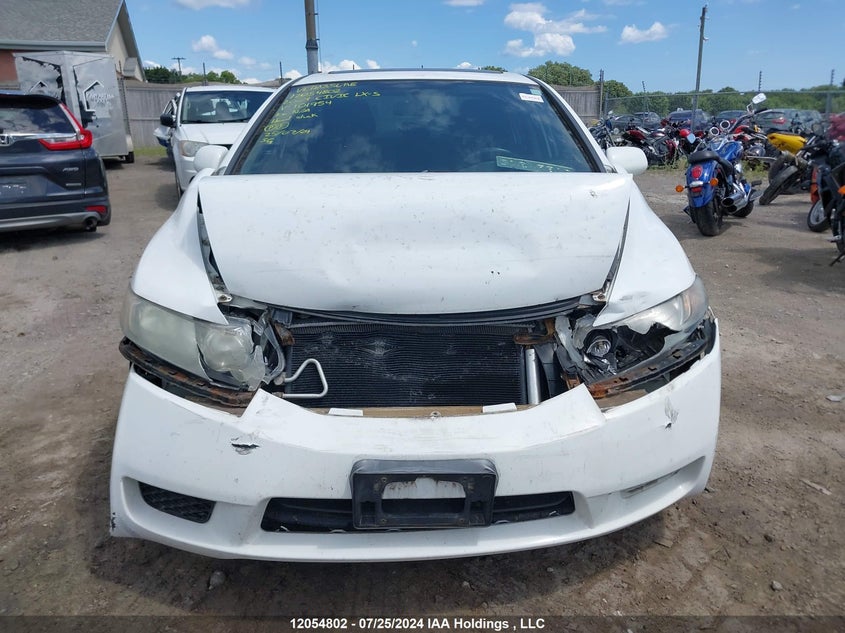 2009 Honda Civic Lx-S VIN: 2HGFA166X9H101954 Lot: 12054802