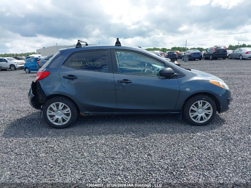 2012 Mazda Mazda2 VIN: JM1DE1KY9C0138474 Lot: 12054803