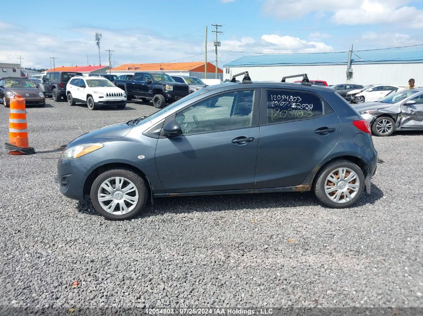2012 Mazda Mazda2 VIN: JM1DE1KY9C0138474 Lot: 12054803