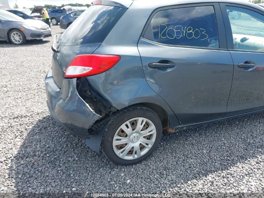 2012 Mazda Mazda2 VIN: JM1DE1KY9C0138474 Lot: 12054803