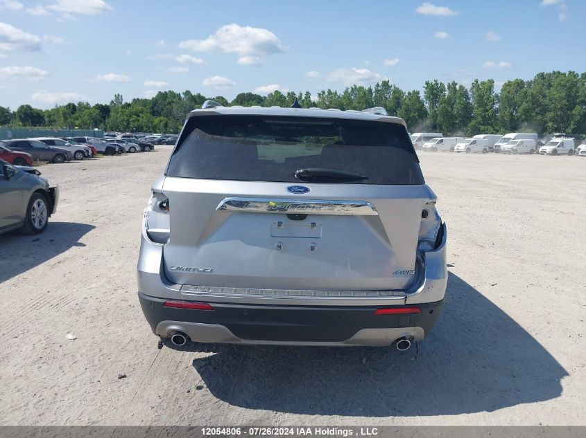 2022 Ford Explorer Limited VIN: 1FMSK8FH3NGA86087 Lot: 12054806