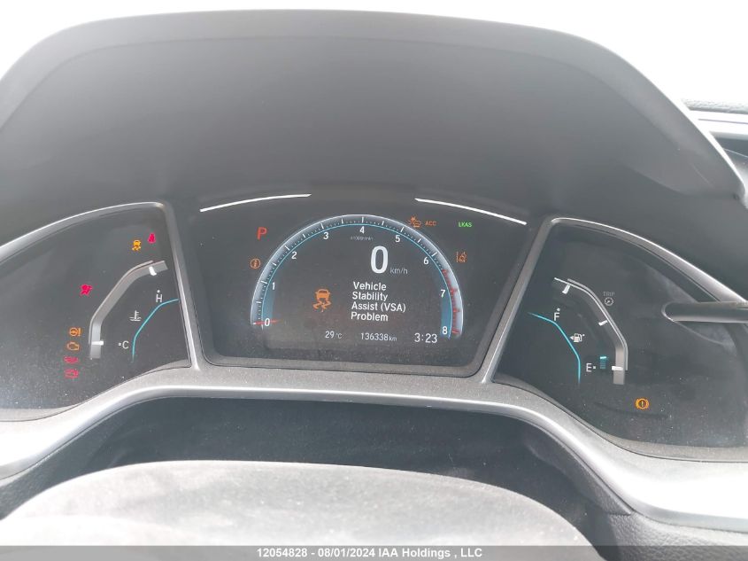 2019 Honda Civic VIN: 2HGFC1F99KH105021 Lot: 12054828