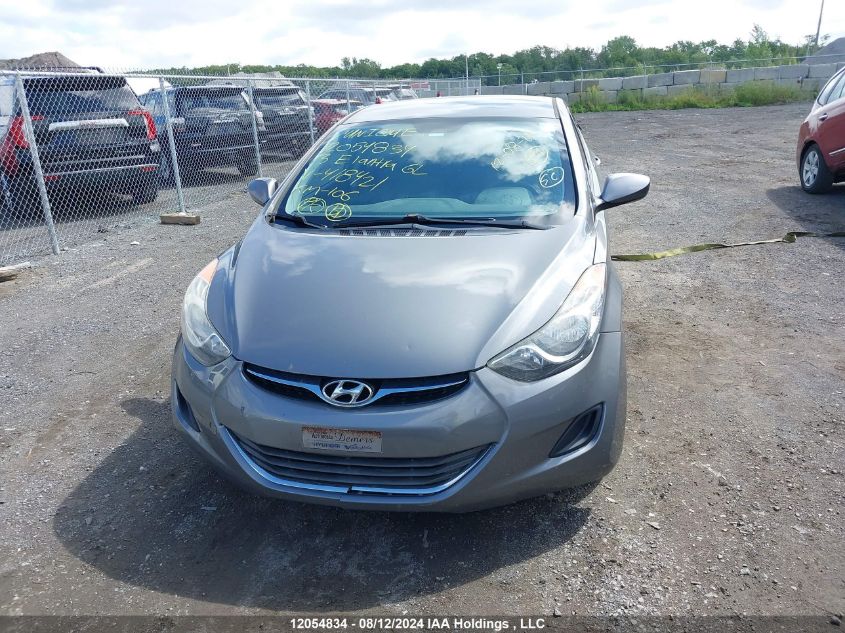 2013 Hyundai Elantra Gl VIN: 5NPDH4AE2DH418421 Lot: 12054834
