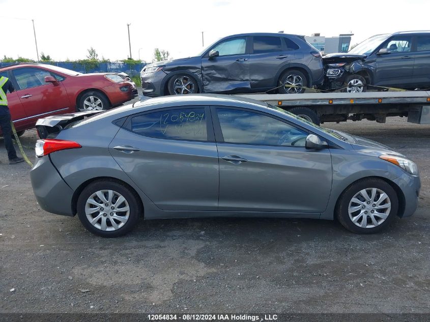 2013 Hyundai Elantra Gl VIN: 5NPDH4AE2DH418421 Lot: 12054834
