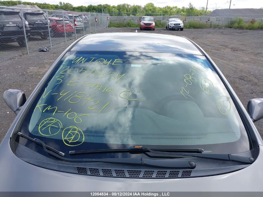 2013 Hyundai Elantra Gl VIN: 5NPDH4AE2DH418421 Lot: 12054834