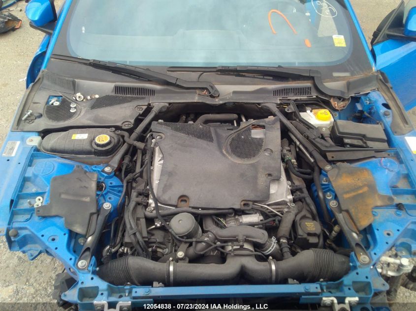 2017 Jaguar F-Type Svr VIN: SAJWJ6J82HMK43720 Lot: 12054838