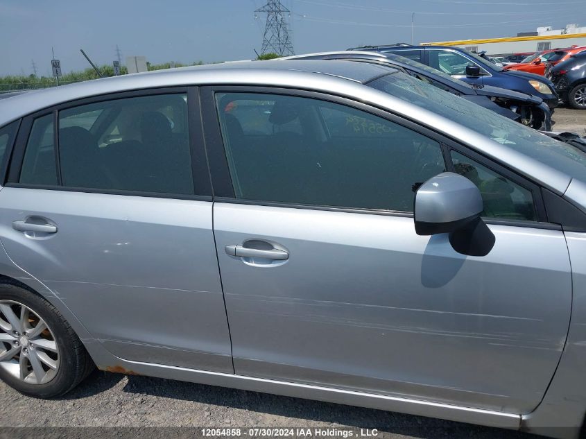 2012 Subaru Impreza VIN: JF1GPAC6XCH205594 Lot: 12054858