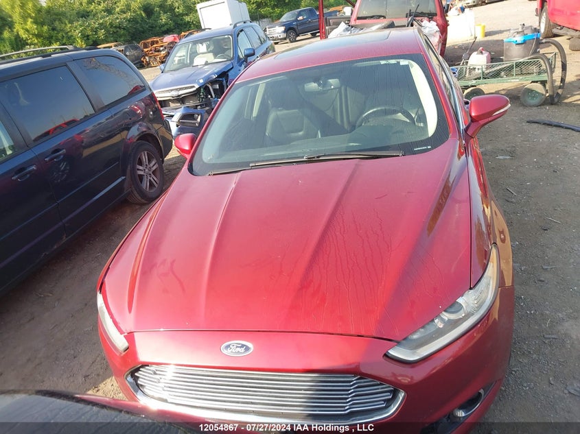 2014 Ford Fusion Titanium VIN: 3FA6P0D97ER105372 Lot: 12054867