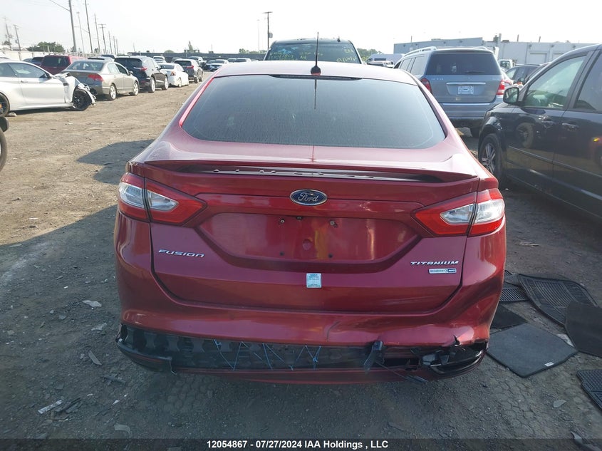 2014 Ford Fusion Titanium VIN: 3FA6P0D97ER105372 Lot: 12054867