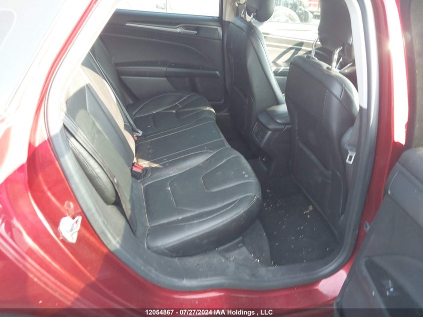 2014 Ford Fusion Titanium VIN: 3FA6P0D97ER105372 Lot: 12054867