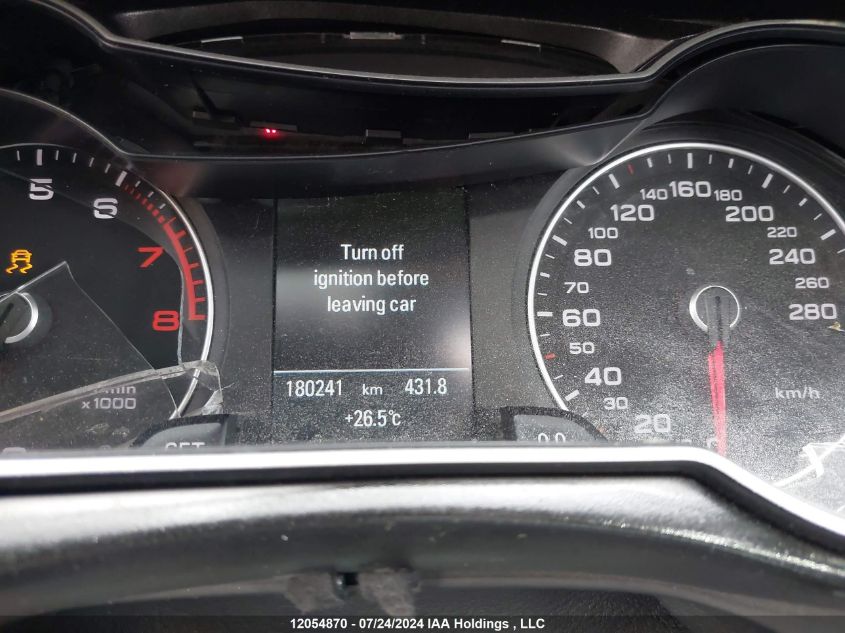 2014 Audi A4 Premium Plus VIN: WAUHFCFL6EN034827 Lot: 12054870