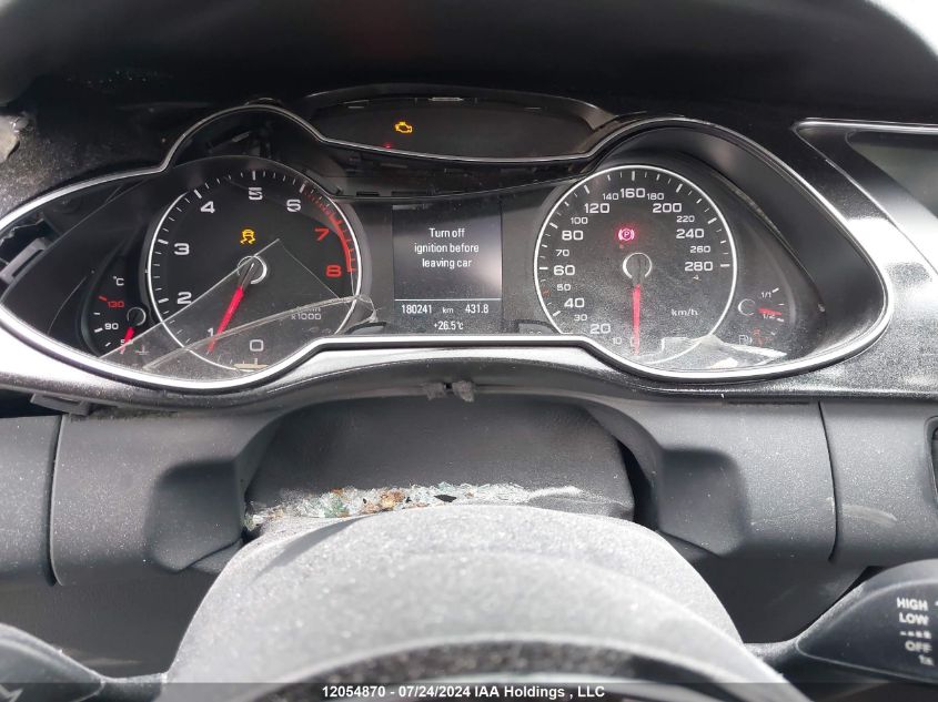 2014 Audi A4 Premium Plus VIN: WAUHFCFL6EN034827 Lot: 12054870