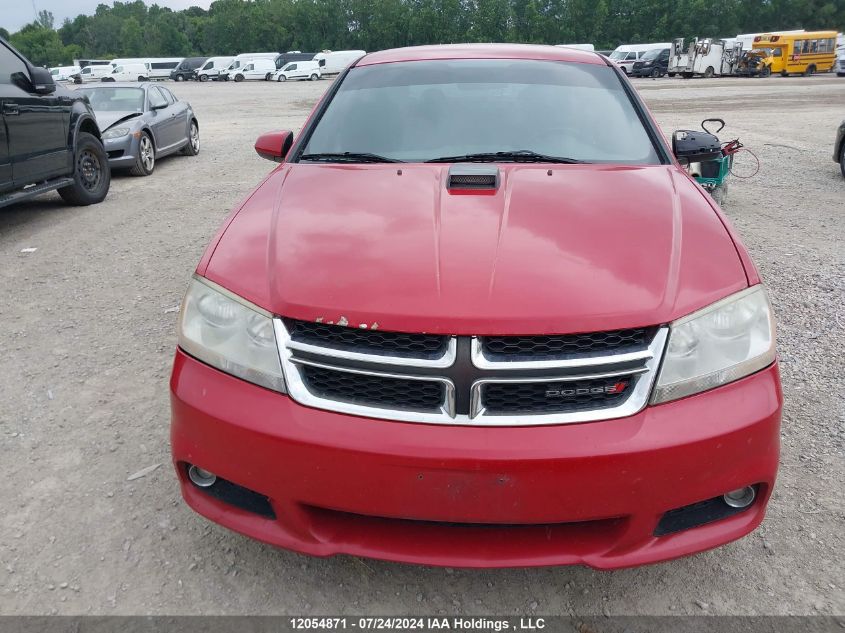 2013 Dodge Avenger Sxt VIN: 1C3CDZCB0DN502331 Lot: 12054871