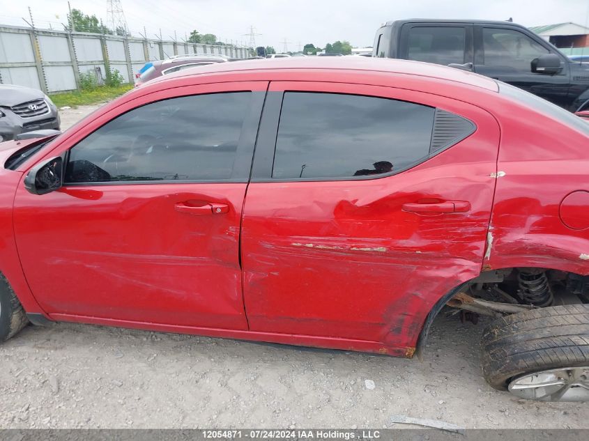 2013 Dodge Avenger Sxt VIN: 1C3CDZCB0DN502331 Lot: 12054871