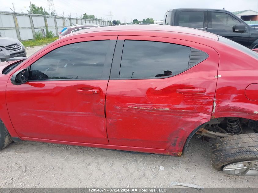 2013 Dodge Avenger Sxt VIN: 1C3CDZCB0DN502331 Lot: 12054871