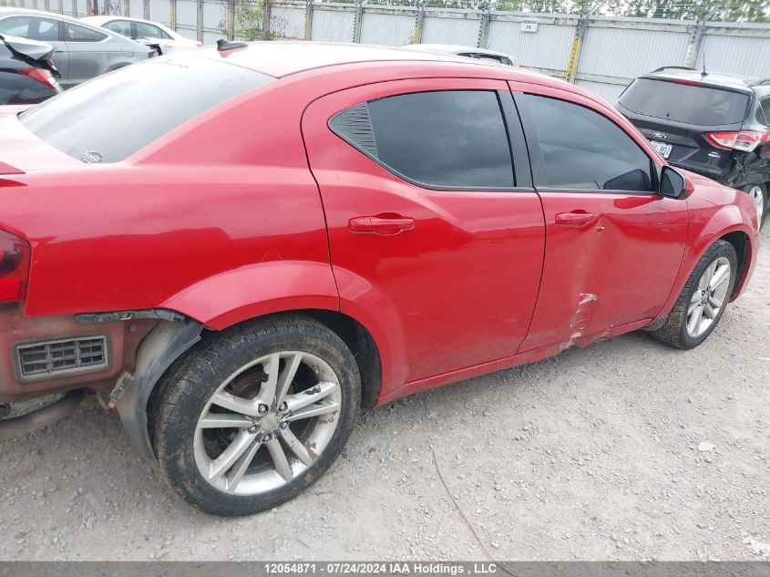 2013 Dodge Avenger Sxt VIN: 1C3CDZCB0DN502331 Lot: 12054871