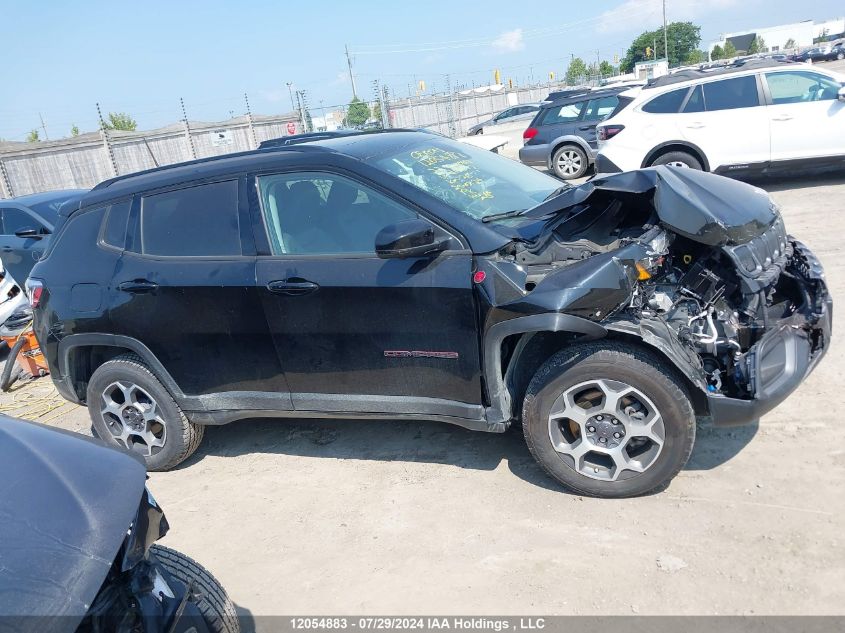 2022 Jeep Compass Trailhawk VIN: 3C4NJDDB0NT215572 Lot: 12054883