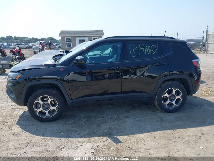 2022 Jeep Compass Trailhawk VIN: 3C4NJDDB0NT215572 Lot: 12054883