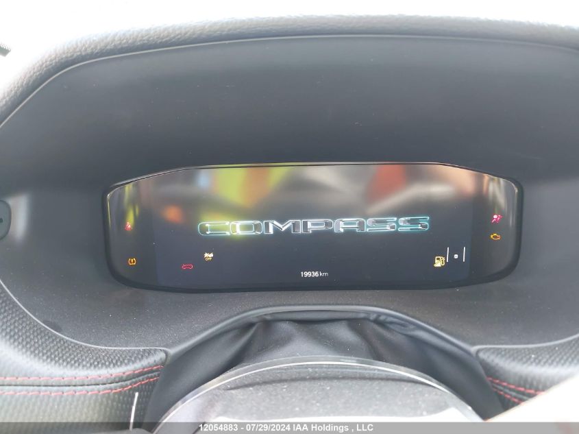 2022 Jeep Compass Trailhawk VIN: 3C4NJDDB0NT215572 Lot: 12054883