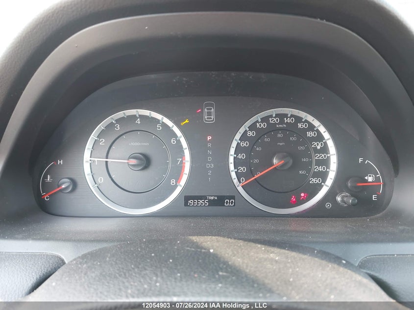 2010 Honda Accord Sedan VIN: 1HGCP3F82AA801050 Lot: 12054903