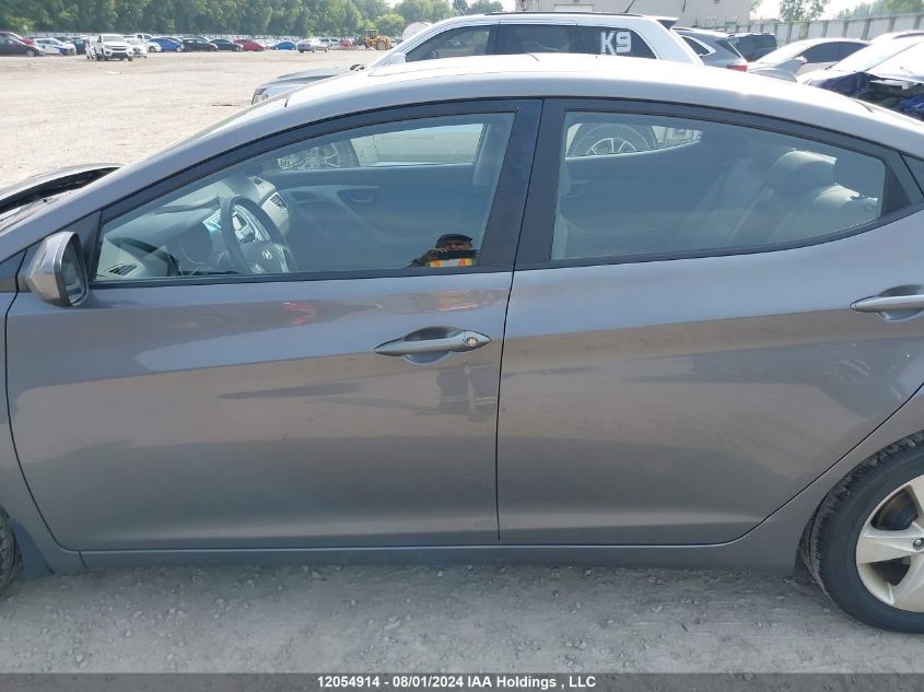 2012 Hyundai Elantra Gls/Limited VIN: 5NPDH4AE0CH086574 Lot: 12054914