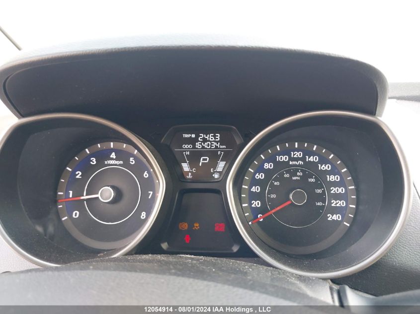 2012 Hyundai Elantra Gls/Limited VIN: 5NPDH4AE0CH086574 Lot: 12054914