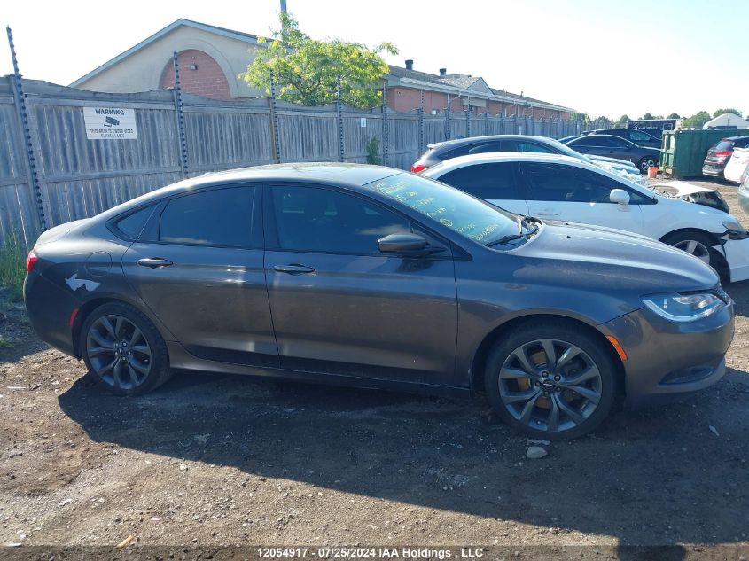 2015 Chrysler 200 S VIN: 1C3CCCBG5FN728106 Lot: 12054917