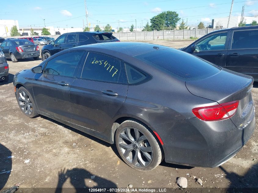 2015 Chrysler 200 S VIN: 1C3CCCBG5FN728106 Lot: 12054917