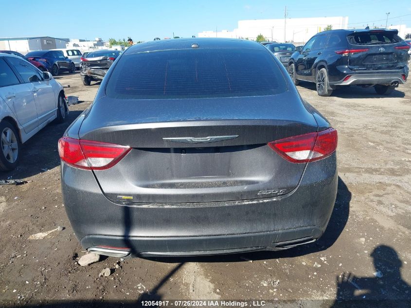 2015 Chrysler 200 S VIN: 1C3CCCBG5FN728106 Lot: 12054917