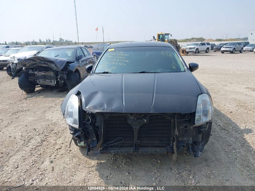 2004 Nissan Maxima Se/Sl VIN: 1N4BA41E14C851046 Lot: 12054926