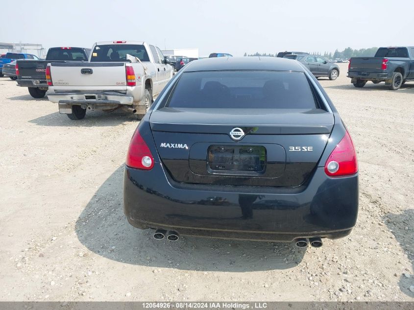 2004 Nissan Maxima Se/Sl VIN: 1N4BA41E14C851046 Lot: 12054926