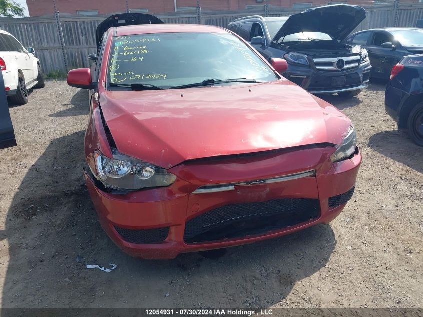 2011 Mitsubishi Lancer VIN: JA32U2FU8BU600486 Lot: 12054931