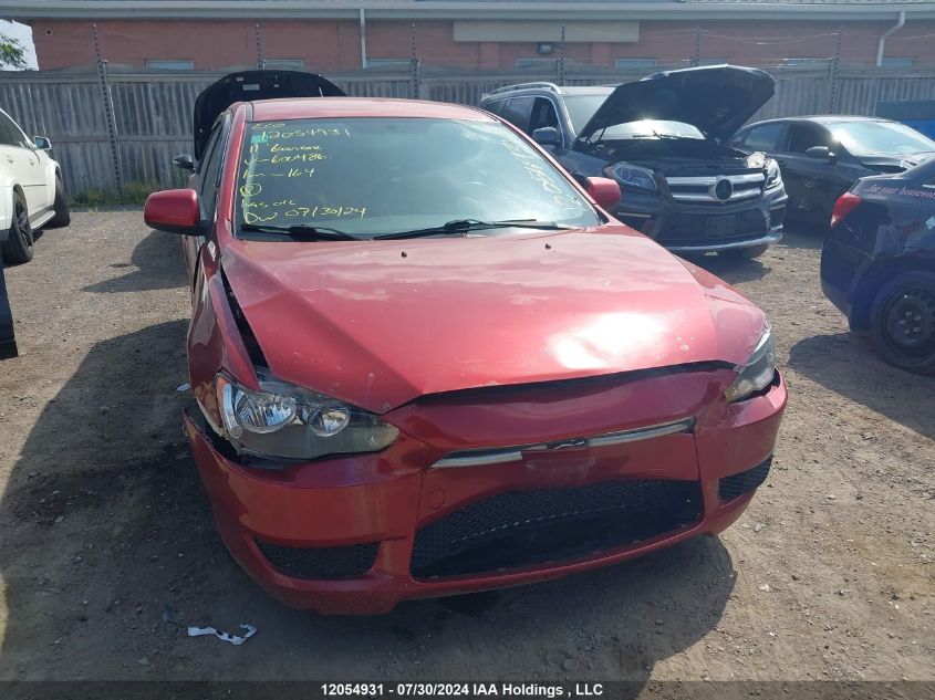 2011 Mitsubishi Lancer VIN: JA32U2FU8BU600486 Lot: 12054931