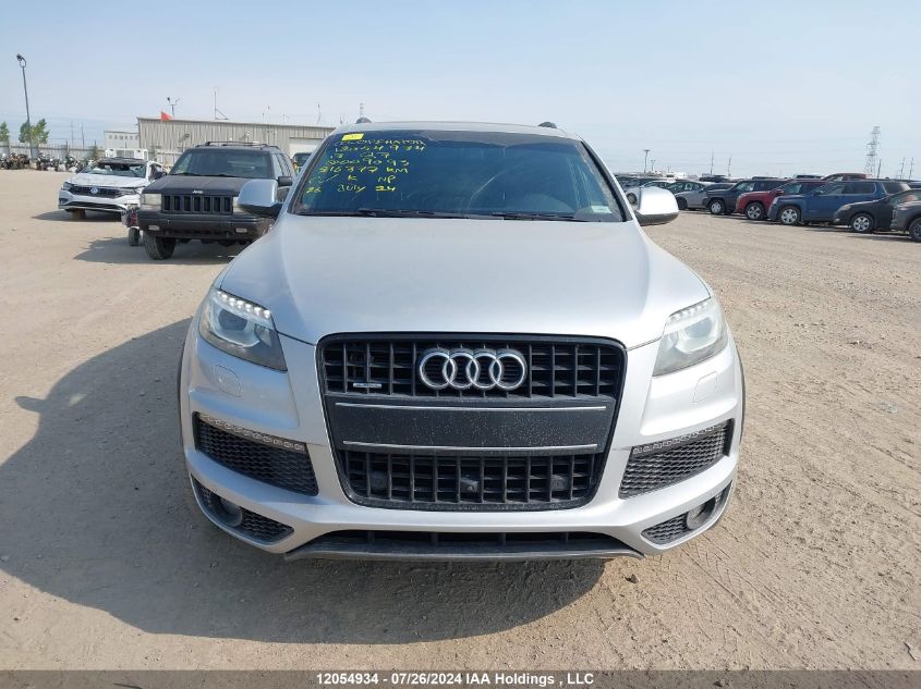 2013 Audi Q7 3.0T S Line Prestige VIN: WA1DGBFE4DD009093 Lot: 12054934