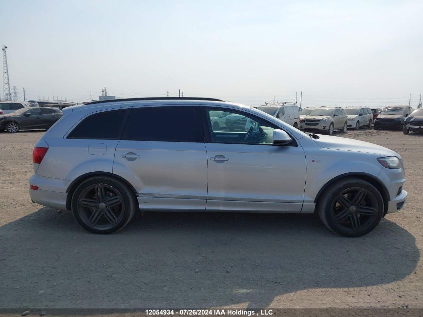 2013 Audi Q7 3.0T S Line Prestige VIN: WA1DGBFE4DD009093 Lot: 12054934